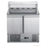 FED-X-Two-Door-Salad-Prep-Fridge-with-Marble-Top-(XGNS900E)_Caterware
