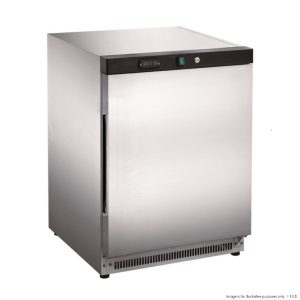 Fed-X Stainless Steel Underbench Static Freezer XF200SS