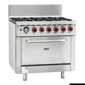 GasMax-Gas-6-Burner-Cooktop-with-Oven-(GBS6TS)_Caterware