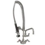 Global Fisher Pre-Rinse Hose Café 600mm with 12" Pot Filler (GF032512-C)