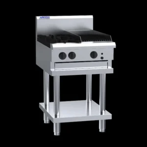 Luus Cooktop 2 Burner/30cm Chargrill on Stand (CS-2B3C)