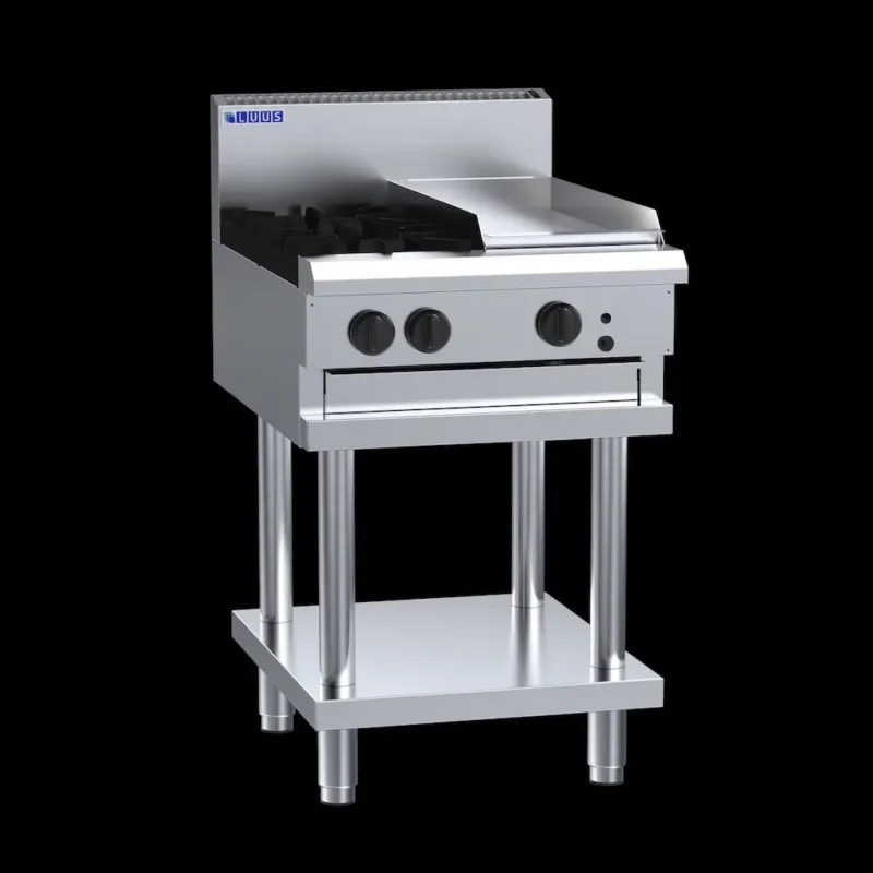 Luus Cooktop 2 Burner/30cm Hotplate on Stand (CS-2B3P)