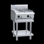 Luus Cooktop 30cm Hotplate/30cm Chargrill on Stand (CS-3P3C)
