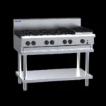 Luus Cooktop 6 Burner/30cm Chargrill on Stand (CS-6B3C)