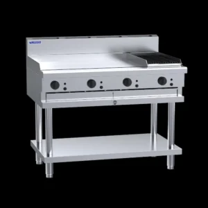 Luus Cooktop 90cm Hotplate/30cm Chargrill on Stand (CS-9P3C)