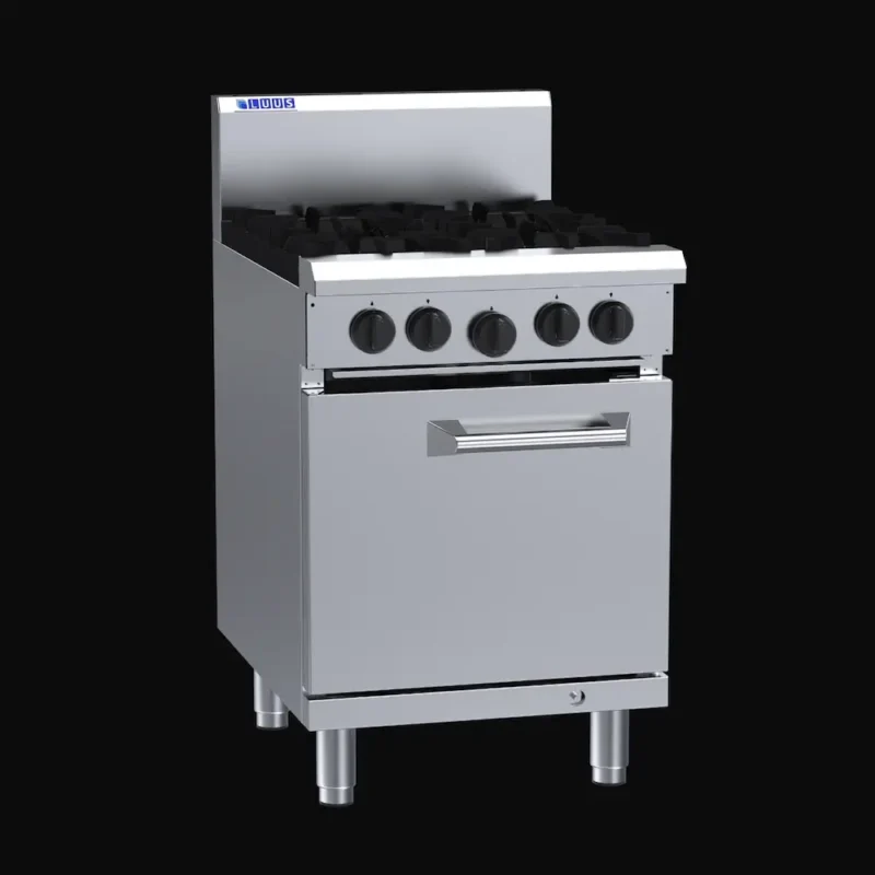 Luus Oven Range with 4 Burners (RS-4B)