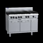 Luus Oven Range with 6 Burners/30cm Chargrill (RS-6B3C)