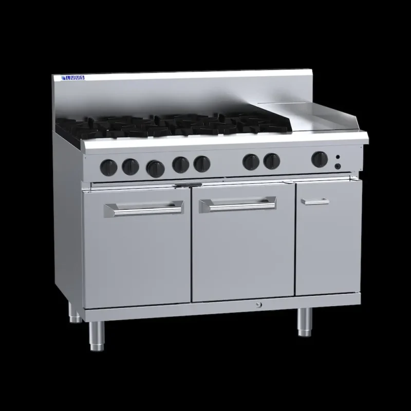 Luus Oven Range with 6 Burners/30cm Hotplate (RS-6B3P)