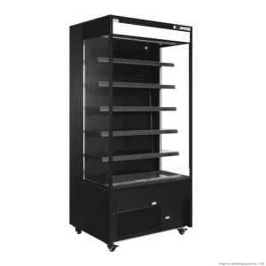 Thermaster-405Ltr-Open-Display-Fridge-Black-(OC-915B)_Caterware