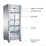 XURC600G1V Single Door Display Fridge