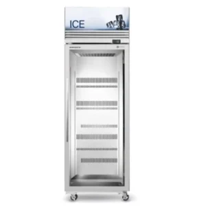 Skope Active Core White Upright Display or Storage Freezer with 1 Glass Door and Ice Shelf (TMF650N-ICE)