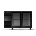 Skope BackBar 2 Glass Swing Door Fridge Black or White (BB.2.GSW)