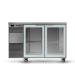 Skope BackBar 2 Glass Swing Door Fridge Stainless Steel (BB.2.GSW-SS)