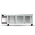 Skope BackBar 3 Glass Swing Door CounterLine Fridge Black or White (CL.3.GSW-B/W)
