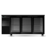 Skope BackBar 3 Glass Swing Door Fridge Black or White (BB.3.GSW)