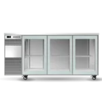 Skope BackBar 3 Glass Swing Door Fridge Stainless Steel (BB.3.GSW-SS)