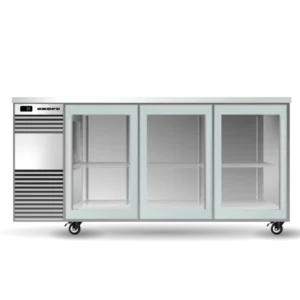 Skope BackBar 3 Glass Swing Door Fridge Stainless Steel (BB.3.GSW-SS)
