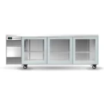 Skope BackBar 3 Glass Swing Door SlimLine Fridge Stainless Steel (SL.3.GSW)