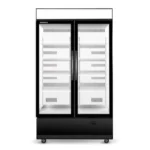 Skope EziCore 2 Glass Door Black/White Display or Storage Fridge (BCE1200N)