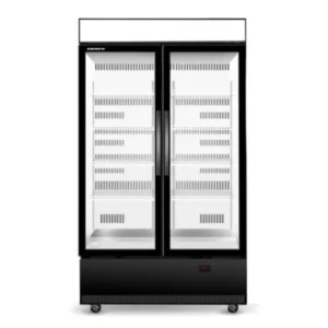 Skope EziCore 2 Glass Door Black/White Display or Storage Fridge (BCE1200N)
