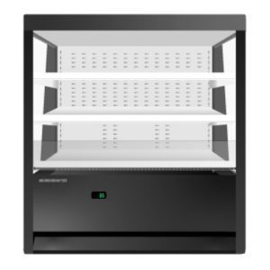 Skope OD460N Open Deck Fridge Black/White