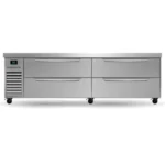 Skope ProSpec Four Drawer Two Bay ChefBase GN 2/1 Fridge (PG21.CBR.2.D4)