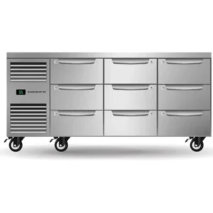 Skope ProSpec Nine Drawer Three Bay Underbench GN 1/1 Fridge (PG11.UBR.3.D9)