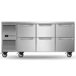 Skope ProSpec Six Drawer Three Bay Underbench GN 1/1 Fridge (PG11.UBR.3.D6)