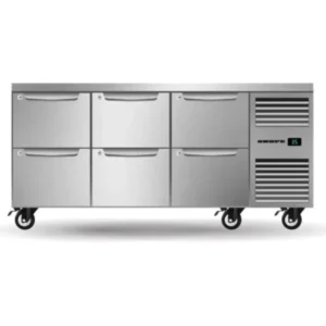 Skope ProSpec Six Drawer Three Bay Underbench GN 1/1 Right Hand Fridge (PG11.UBR.3.D6.RH)