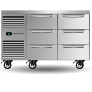 Skope ProSpec Six Drawer Two Bay Underbench GN 1/1 Fridge (PG11.UBR.2.D6)
