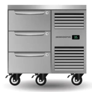 Skope ProSpec Three Drawer One Bay Underbench GN 1/1 Right Hand Fridge (PG11.UBR.1.D3.RH)