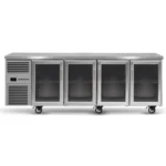 Skope ReFlex 4 Glass Door Underbench GN 1/1 Fridge (RF7.UBR.4.GD)