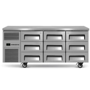 Skope ReFlex 9 Drawer Underbench GN 1/1 Fridge (RF7.UBR.3.D9)