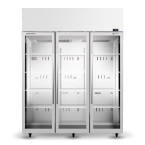 Skope TME1500N-A 3 Glass Door White Upright Display or Storage Fridge
