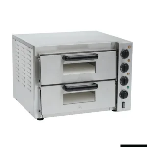 BakerMax Countertop Double Deck Electric Pizza Oven 15Amp (EP-2T/15)