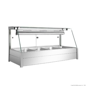 Bonvue Angled Countertop Wet and Dry Bain Marie (BM14TC)