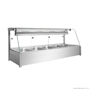 Bonvue Angled Countertop Wet and Dry Bain Marie (BM17TC)