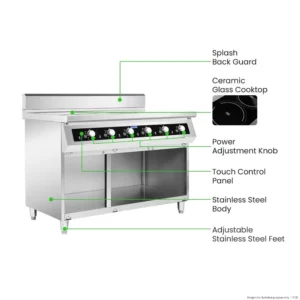 EIC7-1200P Induction Cooktop