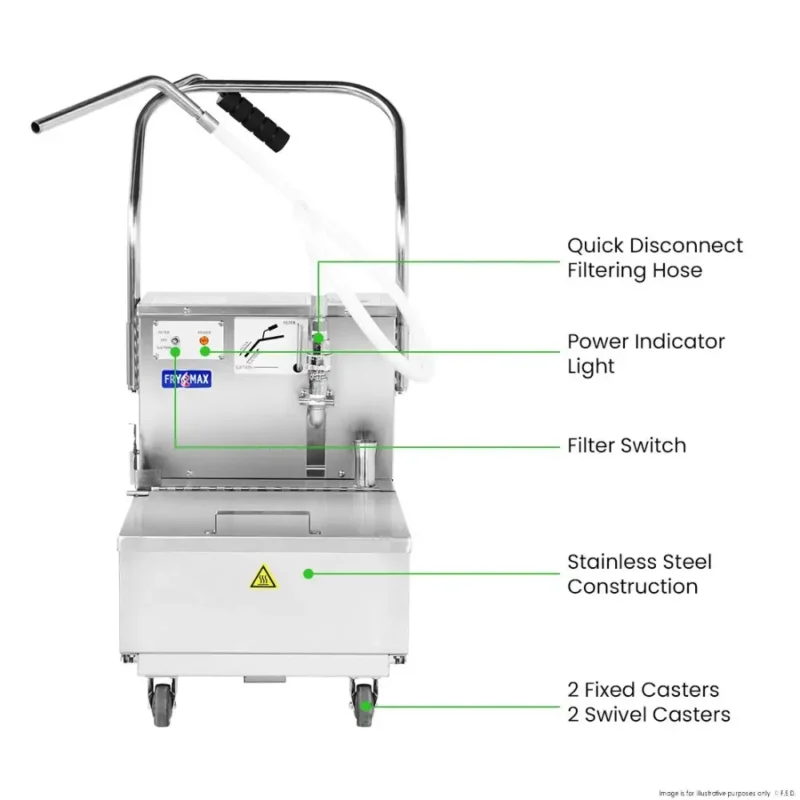 EOF-42 Fryer oil filtration machine
