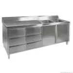 Modular-Systems-2100mm-Stainless-Steel-Cabinet-With-Double-Sinks,-Doors-&-Drawers-(DSC-2100R-H)_Caterware