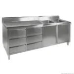 Modular-Systems-2400mm-Stainless-Steel-Cabinet-With-Double-Sinks,-Doors-&-Drawers-(DSC-2400R-H)_Caterware