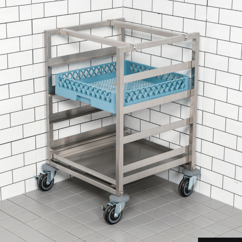 Modular Systems 6 Tray Basket Trolley