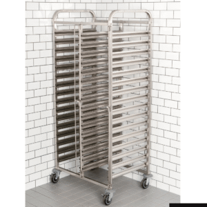 Stainless Steel Gastronorm Trolley