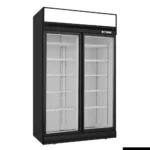 Thermaster-Upright-Display-Freezer-2-Door-Black-1006Ltr-(LG-1006DF)_Caterware