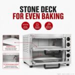 BakerMax Countertop Double Deck Electric Pizza Oven (EP-2T) - Image 5