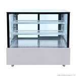 Bonvue 1200mm Black Trim Short Modern Cold Display (SSU120-2XB)