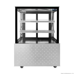 Bonvue-900mm-Chilled-Modern-Cake-Display-Fridge-(SG090FA-2XB)_Caterware