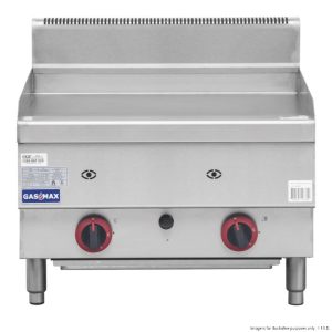 Gasmax 600mm Countertop 2 Burner Griddle (JUS-TRG60E)