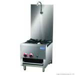 Gasmax Stock Pot Cooker Gas Dual Ring Single Burner with Built in Faucet (RB-1B)