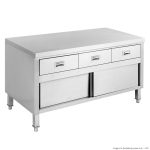 Modular Systems 1200mm Kitchen Tidy Cabinet with 3 Drawers & 2 Doors (SKTD-1200)